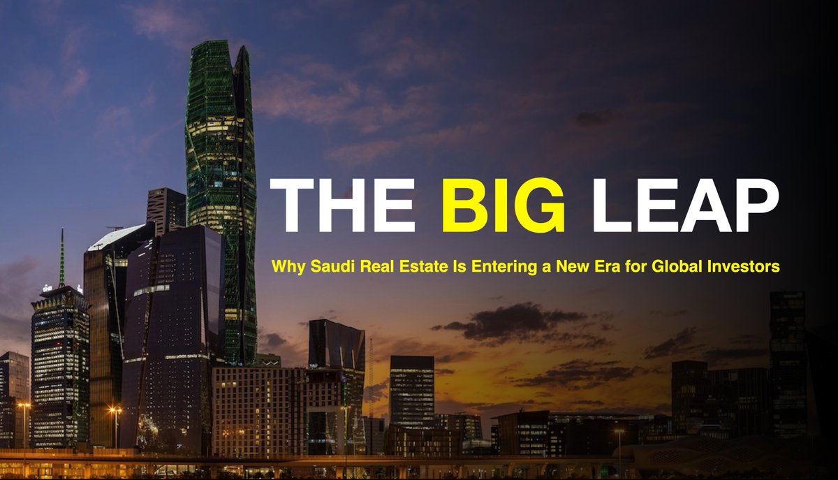 AliBaxwal's tweet photo. The Big Leap – Why Saudi Real Estate Is Entering a New Era for Global Investors

Saudi Arabia’s real estate market is in the middle of a “Big Leap” – a structural re‑rating of value, access, and scale that is reshaping how global capital thinks about the Kingdom. The new foreign ownership law taking effect in early 2026 sits on top of a market already supported by giga‑projects, strong demographics, and government‑backed infrastructure, making this moment uniquely attractive for sophisticated investors.

Who is this market opening to?
Strategically, foreign investors entering Saudi real estate can be viewed in three main groups:

Investors already living in Saudi Arabia
This group includes expatriates and professionals holding residency cards, many of whom understand local neighborhoods, developers, and employment hubs. They are typically the most agile early movers, because their knowledge reduces perceived risk and speeds up decision‑making.

Investors living in nearby regional hubs
These are individuals and family offices based in Dubai, Abu Dhabi, Bahrain, Qatar, Kuwait, Oman, and wider Arab capitals such as Cairo, Amman, and Beirut. They are already familiar with Gulf property cycles and often hold exposure to markets like Dubai freehold or Qatar’s residency‑linked schemes. For them, Saudi is the “next logical geostrategic step” in a regional portfolio.

Global investors from Europe, the US, and Asia
These include HNWIs, family offices, private investment firms, and institutional allocators in London, Zurich, New York, Singapore, Hong Kong, and beyond. Their interest typically follows clear regulation, credible local partners, and visibility in global investment channels.
In the first phase of the law, momentum is likely to come primarily from Group 1 and Group 2 – those living in Saudi or already embedded in the region. They know the culture, understand Vision 2030, and have seen similar liberalization waves in Dubai and Doha. As transaction volumes grow, valuations stabilize, and success stories appear, Group 3 – global investors – will increasingly place Saudi on their formal property radar, just as they did with Dubai in the early 2000s.

The Big Questions Strategic Investors Are Asking
1. Is Saudi large and deep enough to matter?
For HNWIs and family offices, the first strategic question is whether Saudi is a “check‑the‑box exposure” or a core allocation. Market data shows a rapidly expanding real estate sector – with tens of billions of dollars in annual activity and a pipeline of residential, commercial, tourism, and logistics assets that can absorb meaningful capital. This means investors are not confined to one‑off trophy assets; they can build scaled strategies across cities and sectors.

2. Is this a structural opportunity or a temporary boom?
The second question is whether this is simply a cyclical upturn. Here, the answer lies in the nature of the investments: multi‑year, state‑backed giga‑projects; long‑term tourism and sports agendas; and deep housing and infrastructure needs. These are not quick wins but decade‑long programs aligned with Vision 2030, giving investors visibility beyond short cycles.

3. Can international investors truly access and protect value?
The third question is about access and protection. The new law and its implementing regulations are designed to allow non‑Saudis to own and transact in designated areas, with clear rules on title, mortgages, and dispute resolution. For investors, the most practical path in the early years will be through well‑structured partnerships and regulated vehicles, combining local execution with international standards of governance and reporting.

December 2025: The Final Stretch of Phase 1
December 2025 sits at the end of what can be called Phase 1 (2024–2026): Pre‑law positioning. In this phase, the most strategic moves are:

Partnering with credible local platforms rather than going it alone. This mitigates regulatory, cultural, and operational risk.

Co‑investing in income‑generating or near‑completion assets, building a track record and cash flow base before the law fully unlocks new zones.

Establishing regulatory and operational presence – licenses, structures, banking relationships, and governance frameworks – so that when the law is in full effect, deployment can be swift and scalable.

At this stage, Group 1 (residents in Saudi) is best positioned to act quickly, followed closely by Group 2 (regional investors) who can leverage their Gulf experience. As activity and confidence build, the Saudi market will appear more frequently in global research, fund mandates, and allocation committees – bringing Group 3 (global investors) into the story with larger, more institutional tickets.

From Regional Story to Global Radar

As momentum gathers, Saudi real estate will transition from a “regional insider opportunity” to a fixed point on the global property radar:

For HNWI and family offices, Saudi offers a rare combination of growth, scale, and policy support, with a time horizon compatible with generational capital.

For investment platforms and managers, it is a market where partnerships and structuring skill can create meaningful alpha in the early years.

For all three investor groups, the message is similar: the earlier the entry – with the right partners, segments, and governance – the greater the potential advantage when the market is fully globalized.

This is the essence of “The Big Leap”: a window where Saudi real estate is moving from a largely domestic story to an investable, globally recognized asset class – and where those closest to the market today are likely to benefit the most as the rest of the world catches up.

Saudi Arabia’s real estate market is not only about numbers and regulations; it is also deeply shaped by culture. The Saudi market is fundamentally a market of relationships and networks, where trust, reputation, and long-term connections often sit at the center of major deals. In practice, this means that who you partner with, how consistently you show up, and how well you understand local norms can be as important as the asset itself.

For foreign investors—whether residents in the Kingdom, regional players from Dubai, Bahrain, and the wider GCC, or global investors from Europe, the US, and Asia—this relationship-driven culture is a critical success factor. Entering early is not just about being first to deploy capital; it is about using this pre-law phase to build genuine partnerships with credible local developers, advisors, and institutions, so that when the market fully globalizes, your capital is already backed by strong local networks and trust.

#Saudi #Realestate #Investment
