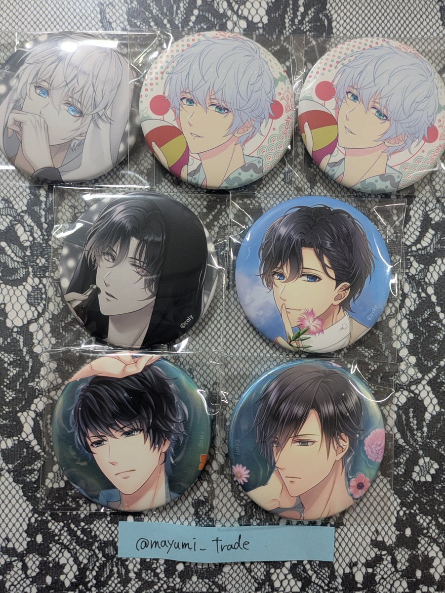 譲渡①】スタマイ 缶バッジ ADDICTION セイレーン AIR LINE SOH 他《譲