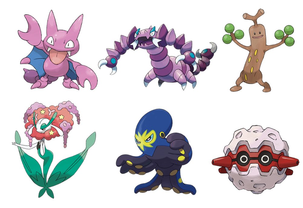 タイプがわからないポケモン6選