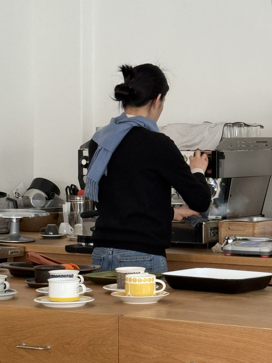 endomamesoup's tweet image. 군자에서 가장 좋아하는 카페