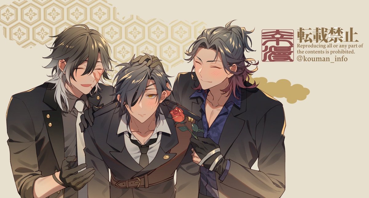 燭台切光忠(刀剣乱舞) 「お兄ちゃん達と一緒( ▼ᴗㆆ)・:*+.」|幸漫4/9ツインメッセ静岡コミックライブA13刀さに新刊SET有のイラスト