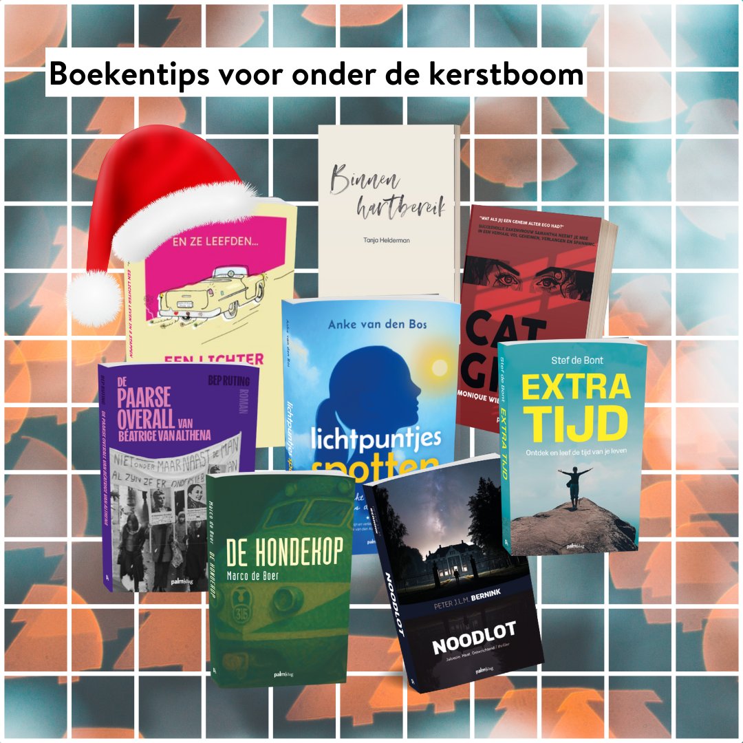 Is er nog plek onder jouw kerstboom dit jaar? Geef je vrienden of familie, of natuurlijk jezelf, een boek cadeau deze kerst. 🎄

Alle boeken zijn gemakkelijk en snel via de Palmslag-website te bestellen.