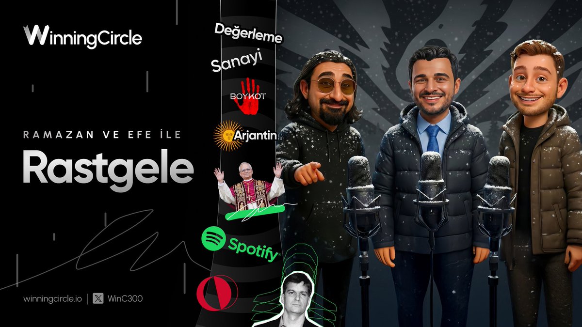 🎙️“Rastgele”, yeni bölümüyle şimdi yayında!

Bu bölümde sürpriz konuğumuz Efe Bulduk. <a href="/TheBullduck/">Efe Bulduk</a> ’ın Arjantin macerasından Papa’nın Türkiye ziyaretine, ODTÜ Finans Kongresi’nden Spotify Wrapped akımına kadar gündemin tam ortasına düşen konuları birlikte konuşuyoruz.

Youtube: