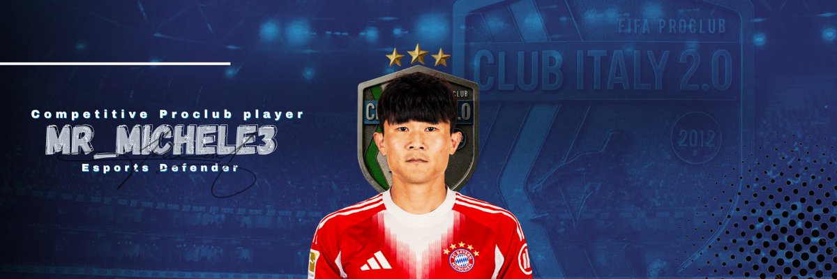 Diamo il benvenuto al nostro nuovo braccetto dx. 
esperienza e voglia di migliorarsi sempre. 
<a href="/Mr_Michele3/">Mr_Michele3</a> 
<a href="/RT_Proclub/">RT PRO_CLUB</a> <a href="/HouseOfProClub/">H𝕠𝕦𝕤𝕖 𝕆𝕗 P𝕣𝕠C𝕝𝕦𝕓</a> <a href="/MeProClub/">MercatoProclub</a> 
<a href="/ProClubsRTweets/">ProClubsRTweets</a>