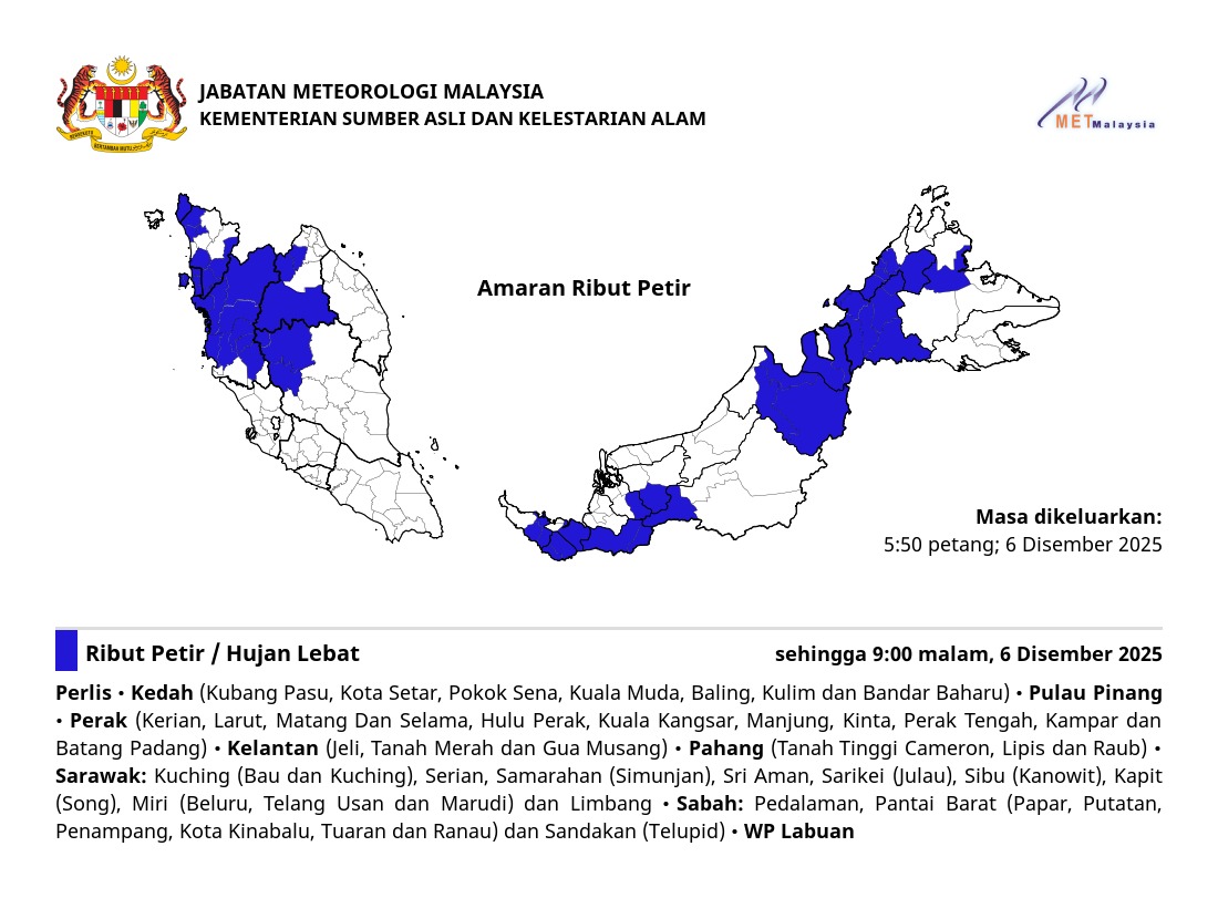 Jabatan Meteorologi Malaysia tweet media