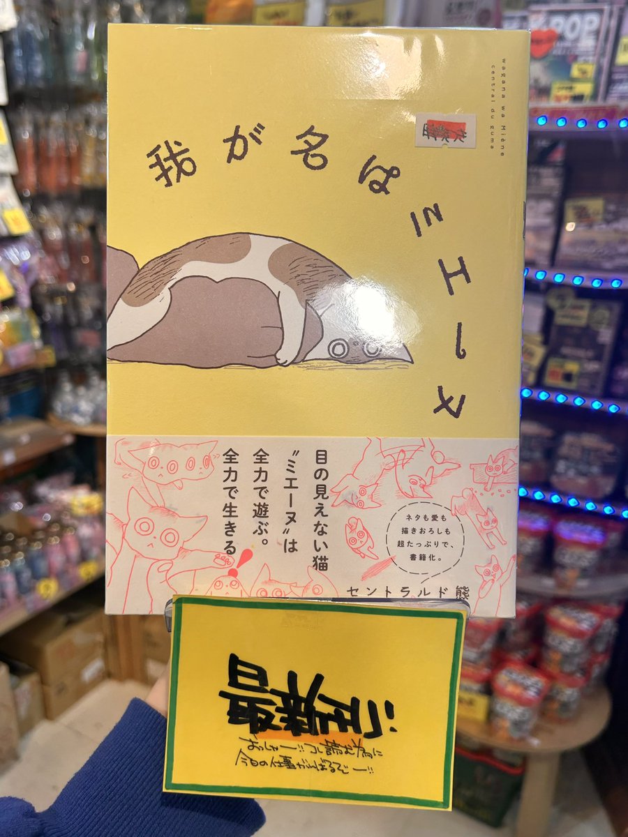 我が名はミエーヌ入荷してます‼️ ヴィレヴァン限定特典ペーパーも付い