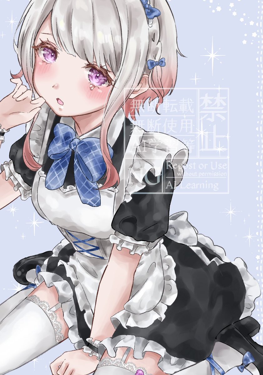 メイドさん🦋🌧.⋆𝜗𝜚
リクエストありがとうございました!!

(skeb上、非公開作品のためトリミングしてます)

 #skeb