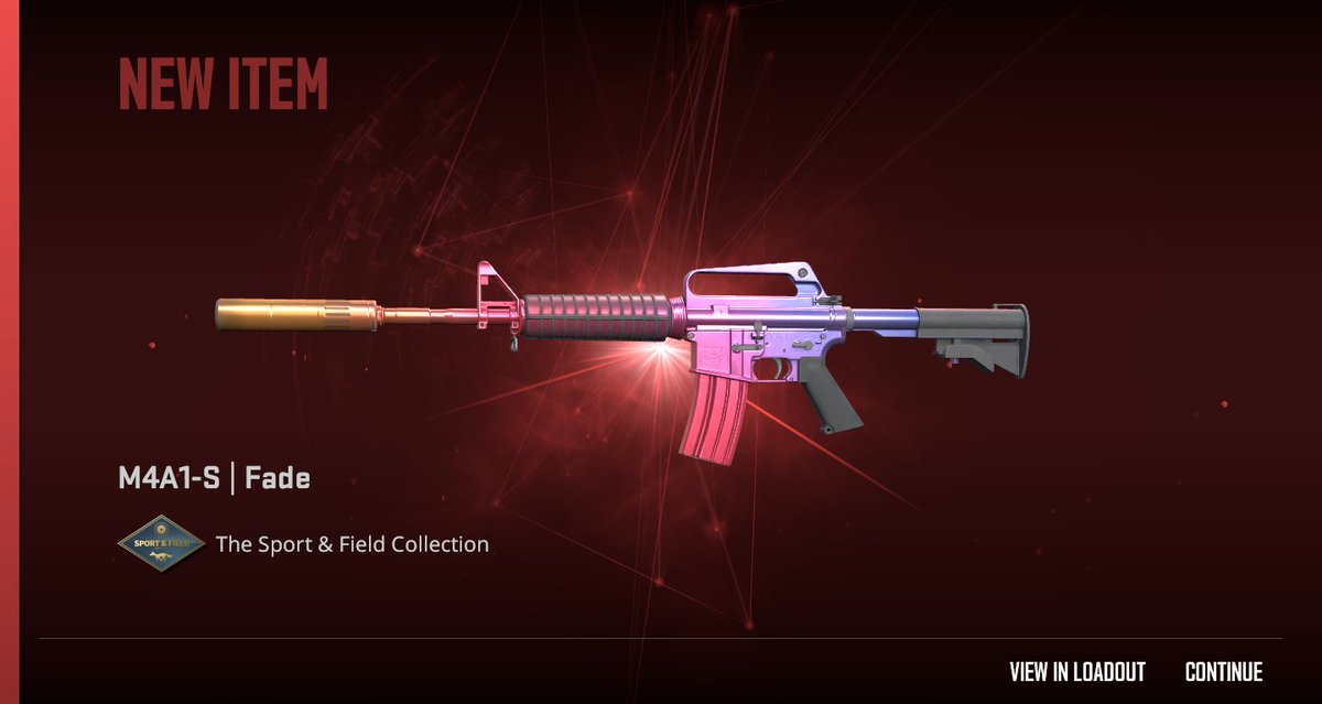 Havent played in like 2 months but bought a new m4 anyway

m4 fade 97%