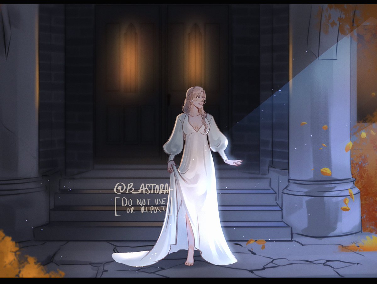 A walk in the light of the moon 🌙 

#oc #ocart #illustration