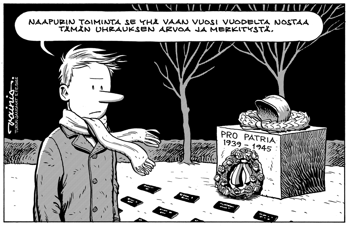 Hyvää itsenäisyyspäivää.