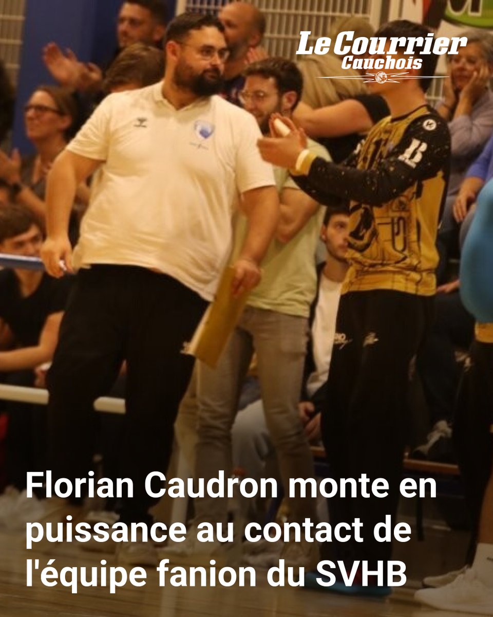 Florian Caudron monte en puissance au contact de l'équipe fanion du SVHB, une dynamique à suivre en handball.
➡️ l.lecourriercauchois.fr/X7w