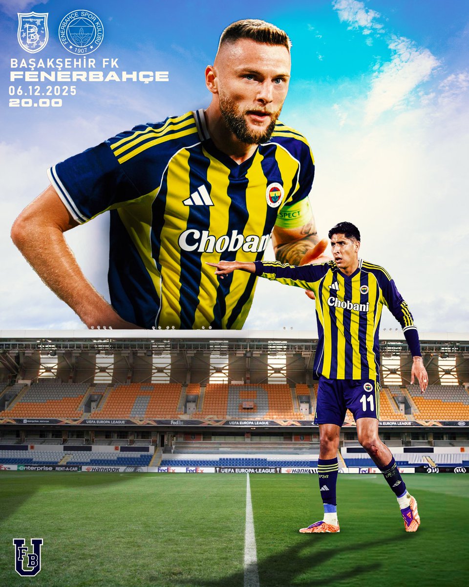 🏆 Trendyol Süper Lig
⚽️ Başakşehir - Fenerbahçe 
🏟️ Başakşehir Stadyumu
🕖 20.00
#BFKvFB
#FenerinMaçıVar