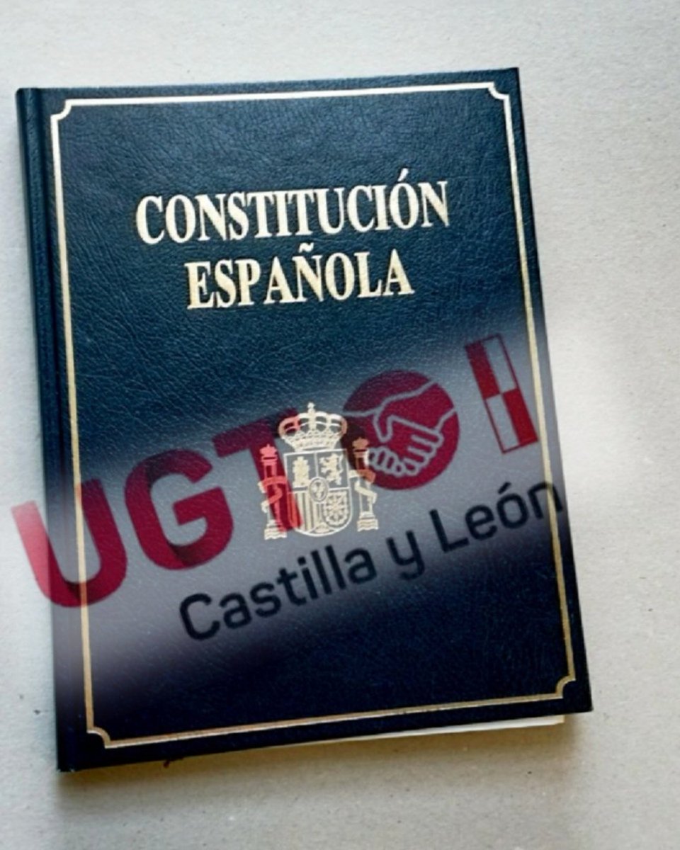 🗓️ 6 de Diciembre. Día de la Constitución Española.
UGT estamos dentro de la Carta Magna y en el reflejo de nuestros 137 años defendemos y luchamos por igualdad, derechos y libertades. 
📌Art.7 Los sindicatos de trabajadores contribuyen a la defensa de intereses económicos y