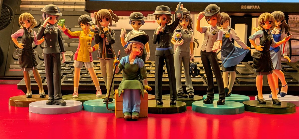 8階鉄道フロア入荷情報 鉄道むすめフィギュア販売中です!! #鉄道むすめ