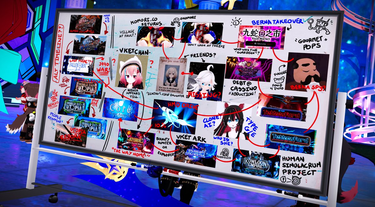 🌠 #Vket Winter 2025 🌠
This will be my #VketPhoto Thread for this season! I'll be doing so many livestreams &amp; events during this season, so please tune in!

We start the season off with the Opening Ceremony! No frame issues for once! ⭐️

#Vketはじまったな #VRChat