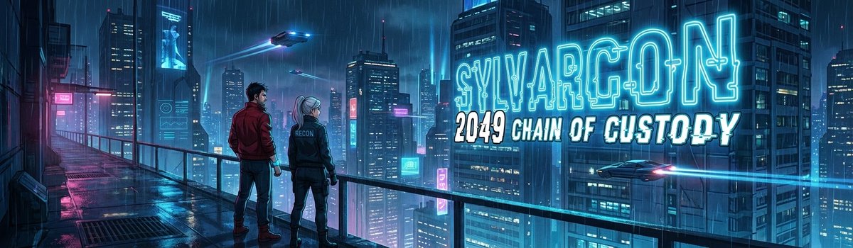 Neux7z_SLU's tweet photo. 🎉 The countdown is over! 🎉

SylvarCon2049 opens its doors this Monday at 12:00 PM Spain time – early‑access is FREE and starts at an easy level, just for you to dive right in.

⚙️ Grab your gear, flex those skills, and jump into the ultimate #CTF & cyber‑punk challenge.

🔗 https://t.co/Cbfel5oYh4

🔥 Ready to hack, test, and triumph? Join the action now! 🔥

#SylvarCon2049 #EarlyAccess #Hackathon #EthicalHacking #CaptureTheFlag #Cybersecurity #RedTeam #BlueTeam
