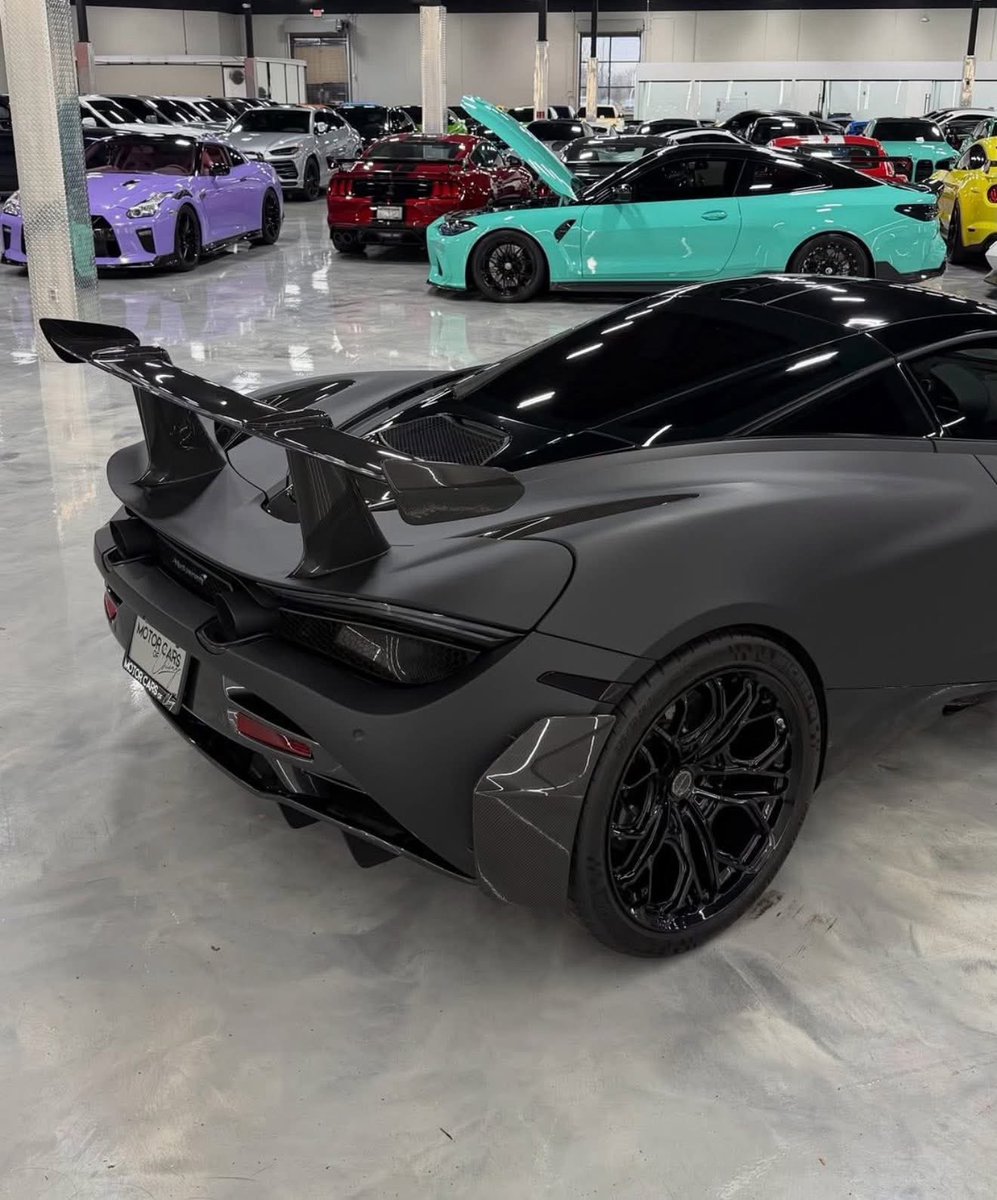 CarCultureCC's tweet photo. McLaren 720s Batmobile 🖤🦇 https://t.co/U7kvfL6fak