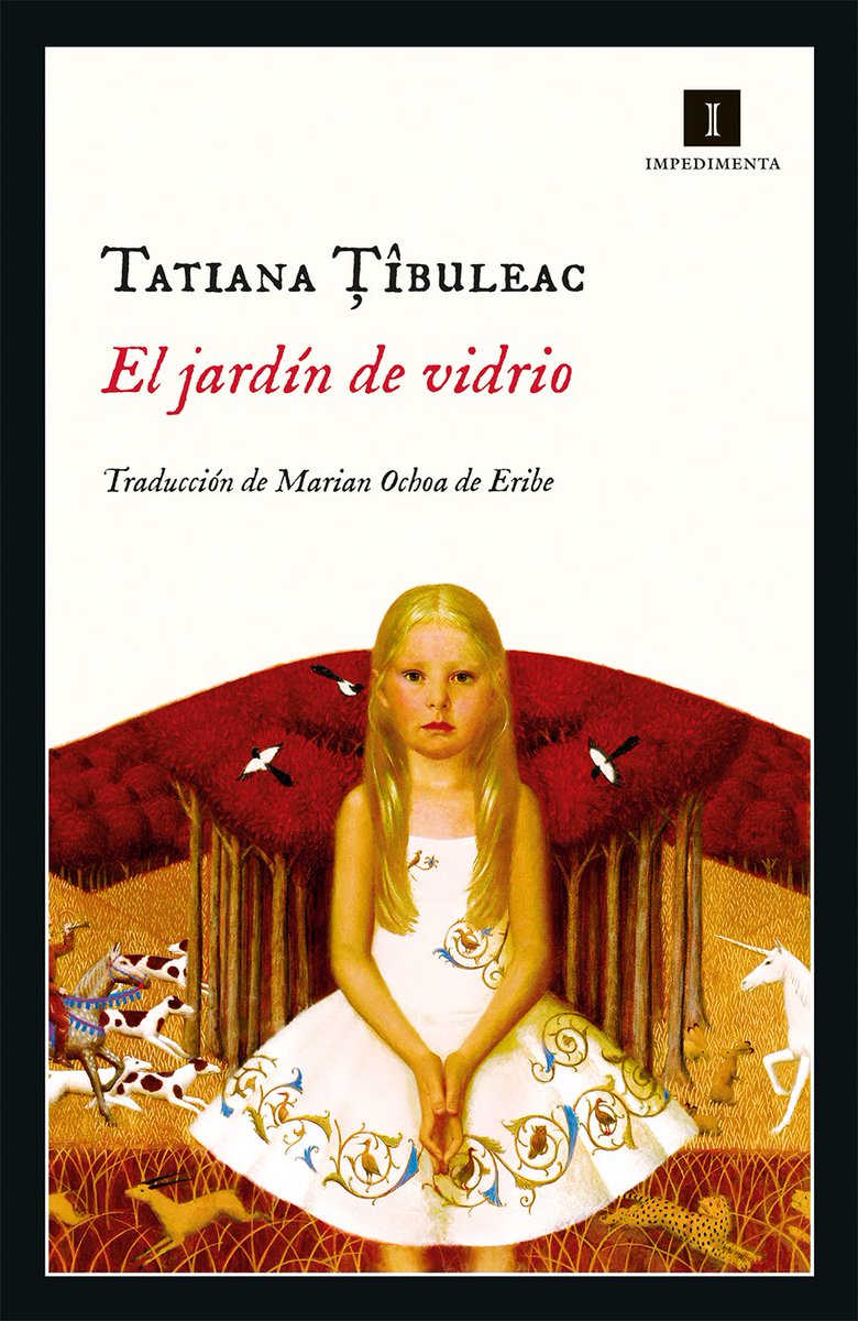 He empezado «El jardín de vidrio», de Tatiana Țîbuleac. «El verano en que mi madre tuvo los ojos verdes» me dejó una marca profunda y necesitaba volver a Tatiana. Esta novela, con ecos autobiográficos, narra la dramática historia de una niña huérfana. La empiezo hoy con ganas; ya