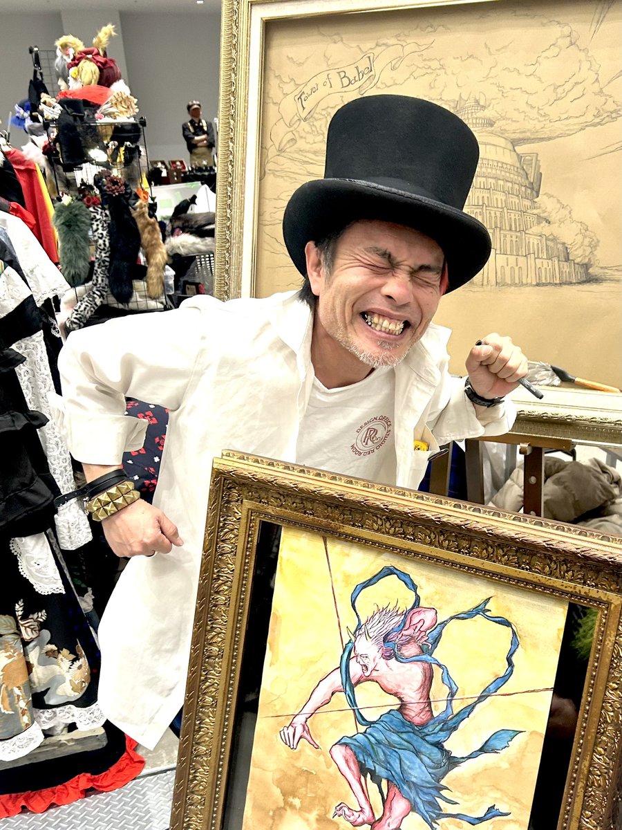 出水ぽすか スチームパンクイベント フライヤー STEAMPARK』 イベントフライヤーイラスト描かせていただきました