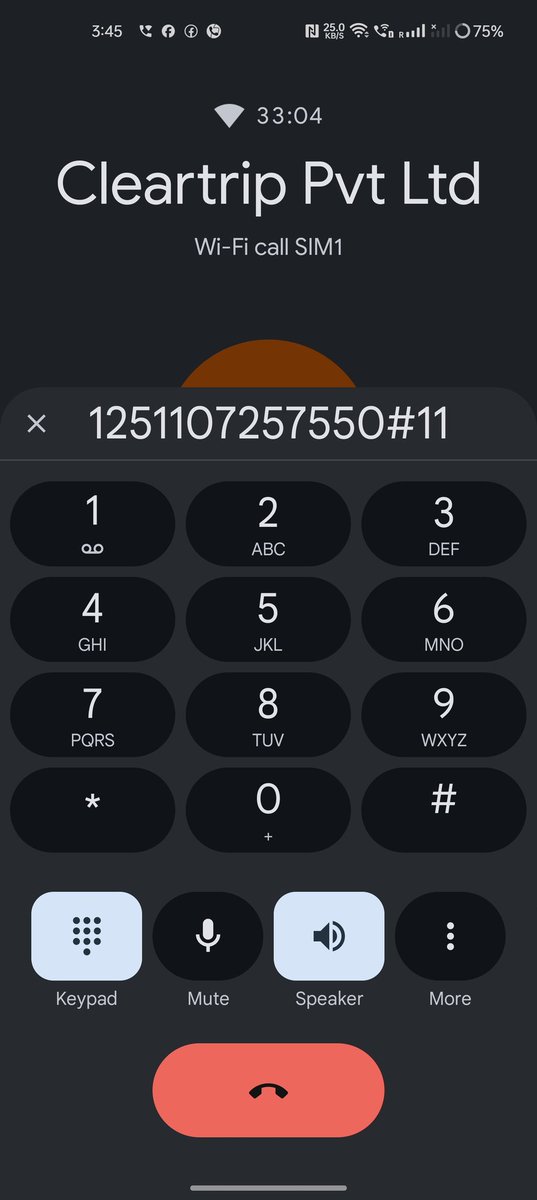 break_outt's tweet photo. On call with @Cleartrip since last 30mins regarding refund on flight cancellation but they havent connected me with an agent yet https://t.co/2p87LNGFBB
