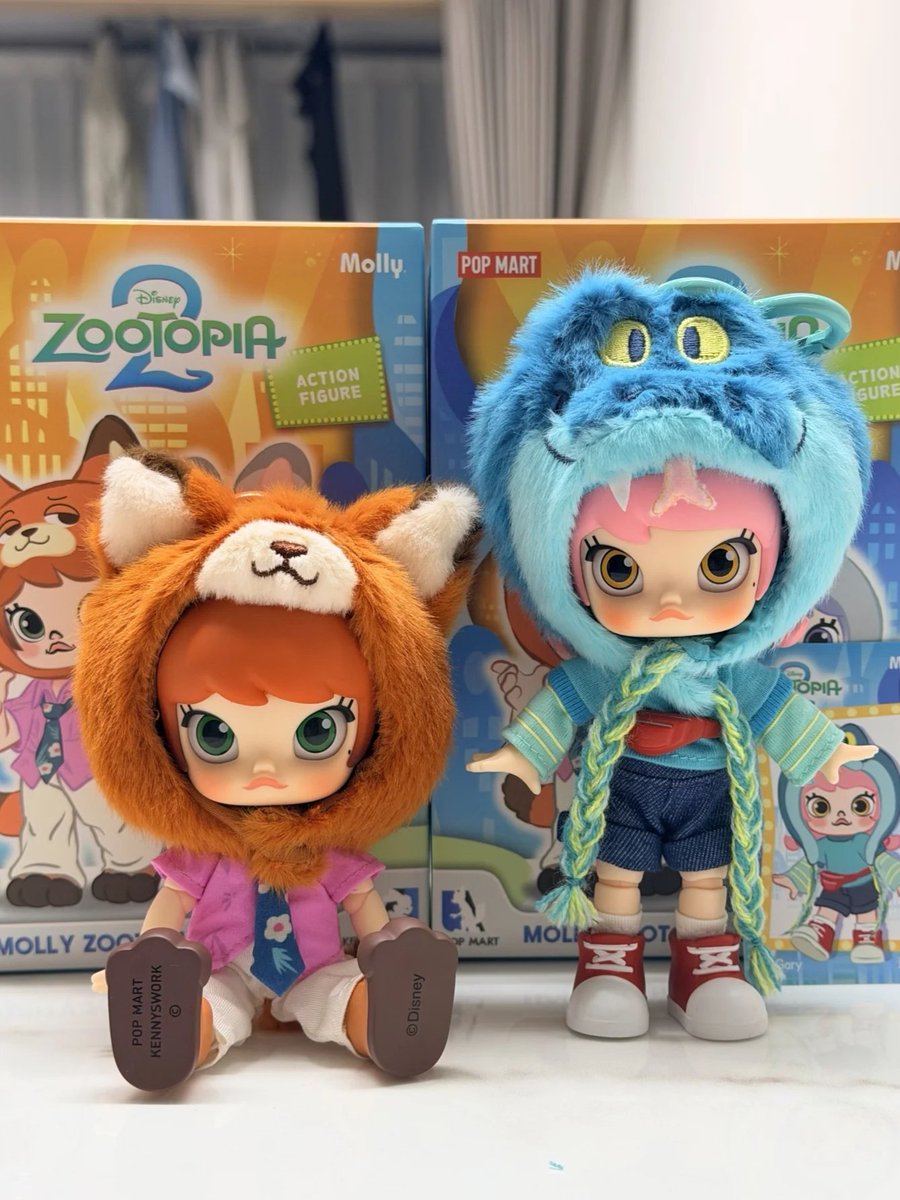 PinyaPu's tweet photo. MOLLY ZOOTOPIA 2 SERIES 🦊🐰 น้องมอลลี่พร้อมแต่งชุดคอสตูม (4+1 ซีเคร็ท) น้องๆ น่ารักกก ❤️

พิกัด shopee : https://t.co/ECVZpFxOMN

#zootopia #molly #popmart #unboxing #blindbox https://t.co/6yQ8vRLtHY