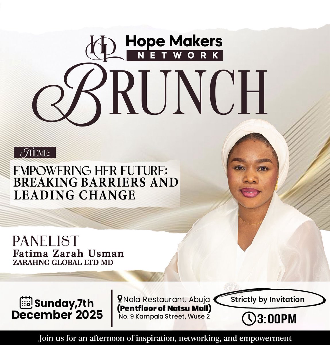 HopeMakersNet's tweet image. Please join me in welcoming  our four (4) Distinguished Panelists.

#MeetThePanel 
#PanelDiscussions 
#ThoughtLeaders