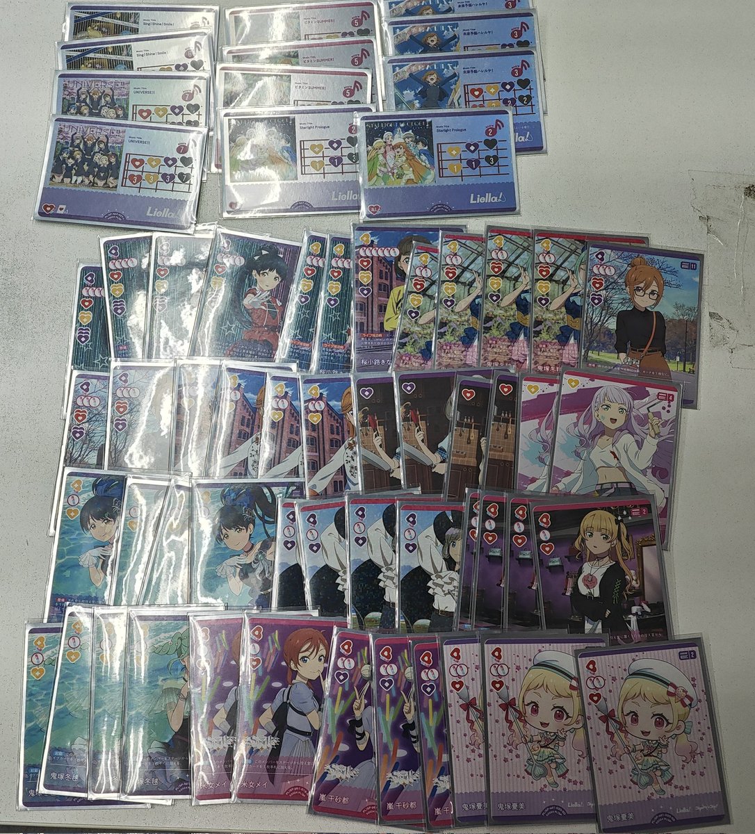 ラブライブカードゲーム 本日開催 「ショップ大会」 参加者5名で