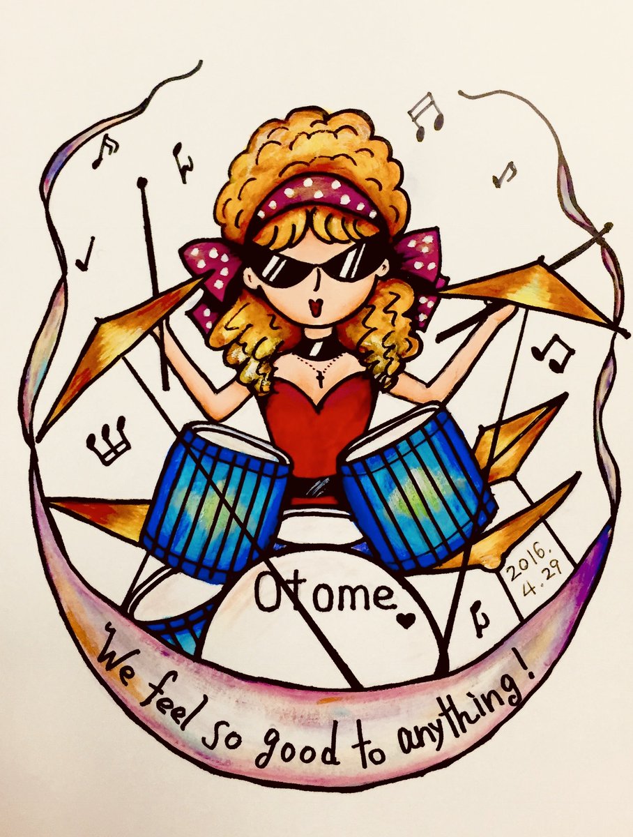 keiladore's tweet photo. 明日は33回目の主催ライブなのです…😆
イラストは過去のフライヤーを飾ったイメージガー���の「音女(おとめ)」ちゃんです。
33回もよく続いているなあ…
明日も頑張るぞ‼️ https://t.co/N3a96JzDYn