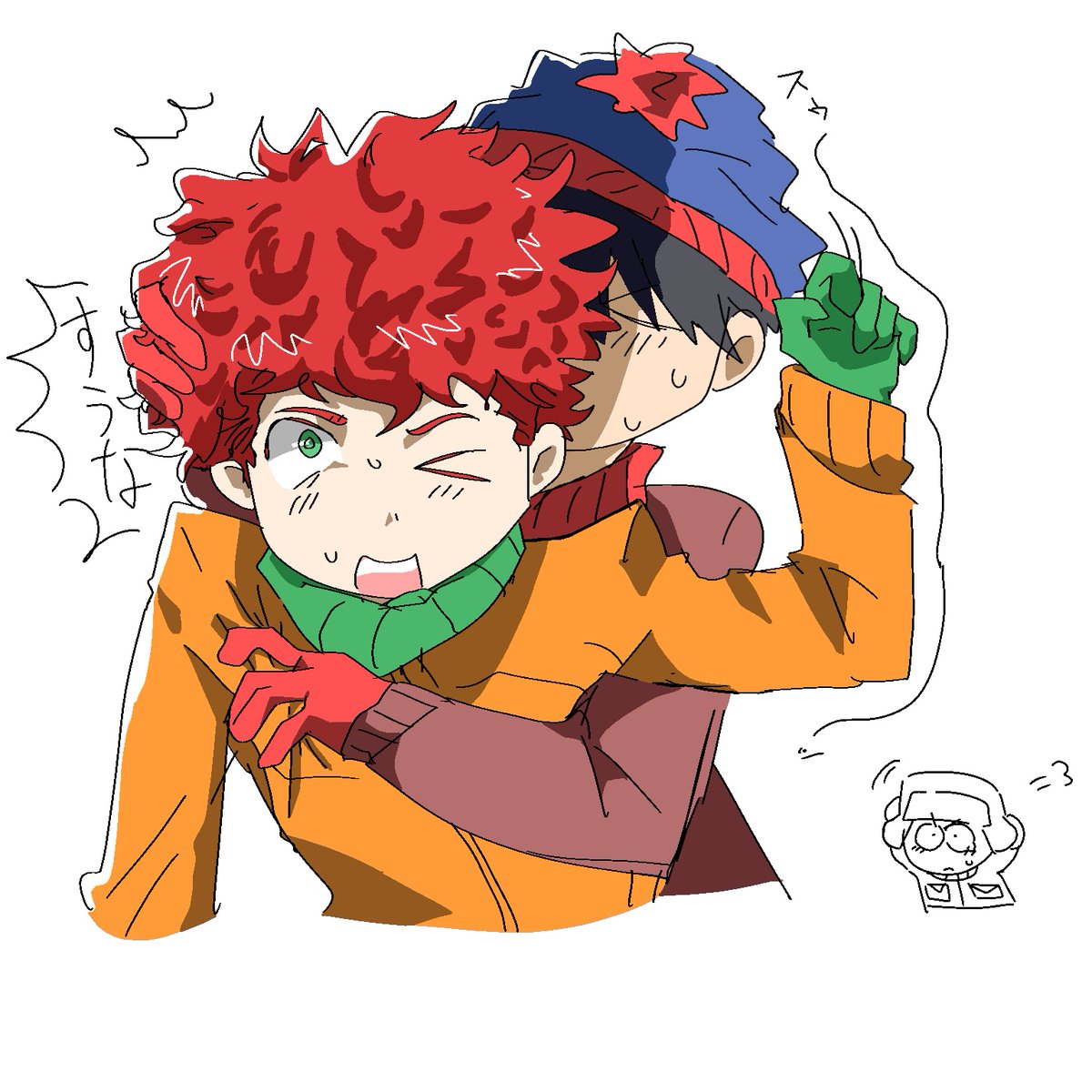 spstyle カイルのアフロには夢が詰まってて…の絵