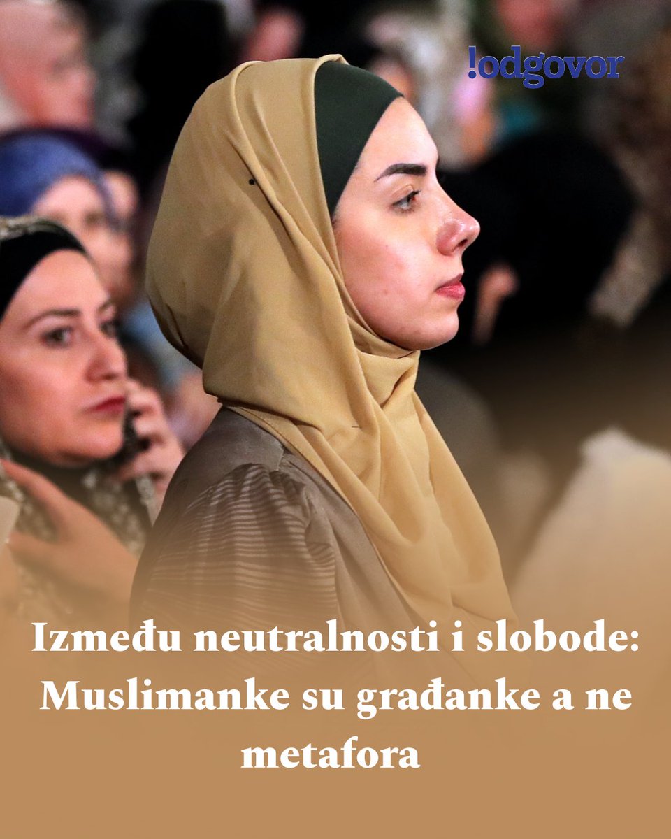 Dok se tumačenjem pravila i propisa nastoji nametnuti stara fraza – pravila vrijede za sve – već duže od decenije u praksi se ona lome na ženama koje žele služiti državi bez odbacivanja vlastitog identiteta. 

VIŠE na odgovor.ba/article/pogled…