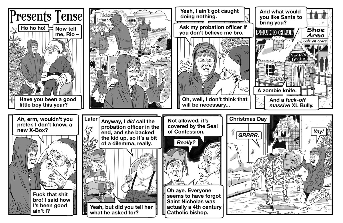 HealeyCartoons's tweet image. Happy #saintnicholasday 
Yay.