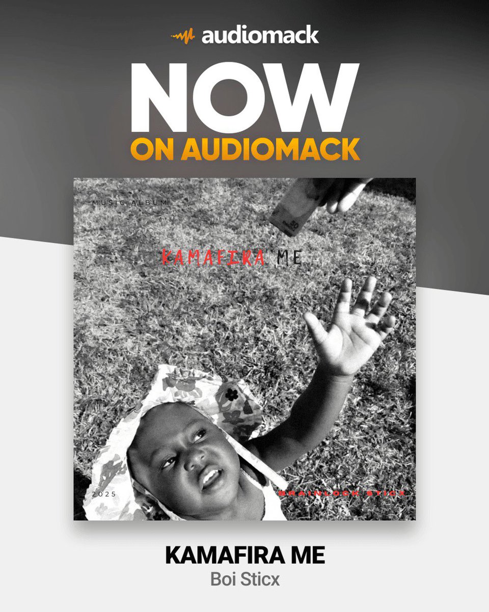 BOI STICX
KAMAFILA ME (3 pack)

🚨OUT NOW ON AUDIOMACK🚨

🖇️audiomack.com/boi-sticx-1/al…