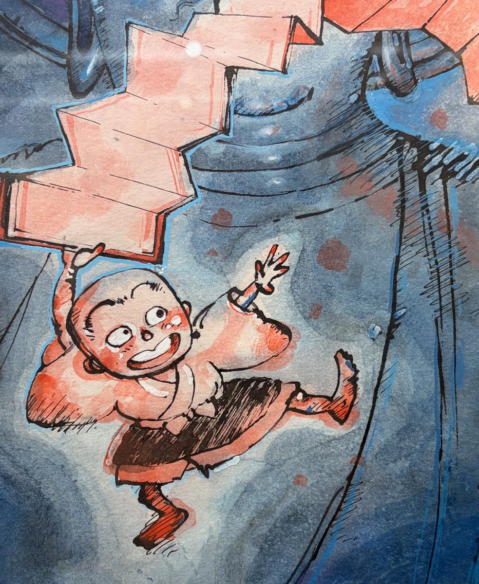 ＼前期は本日最終日！／
「坂口尚と一休展」前期展示は本日12/7(日)18:00まで！
実力のあるアニメーターでもあった坂口尚は、おそらくとても筆の早い人だったのでしょう。その確かで勢いのある描線と、ハッとする言葉の数々をぜひご覧ください。
展示詳細🔗 meiji.ac.jp/manga/yonezawa…