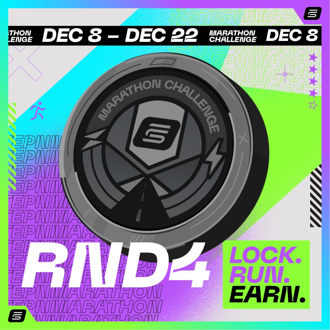 Round 4 of the Marathon Challenge is coming! 👟

We’re heading into the next 2-week grind:
👉 Round 4 runs from Dec 8 to Dec 22

Quick reminder of how it works:

1️⃣ Pick your pool for the next round
🦐 50 GGUSD = 2 Energy/day
🐬 100 GGUSD = 4 Energy/day
🐳 200 GGUSD = 6