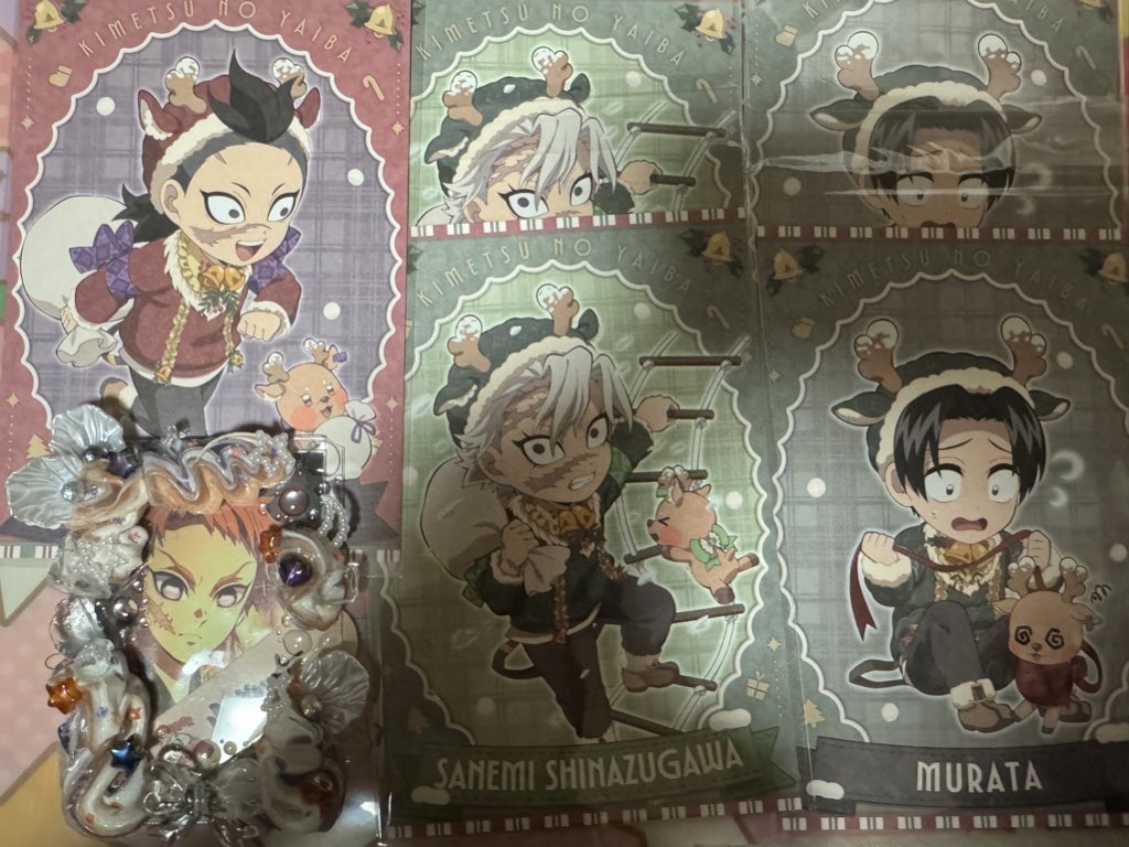 RT @youuuking: 交換 鬼滅の刃 ufotable ポストカード クリスマス 2025