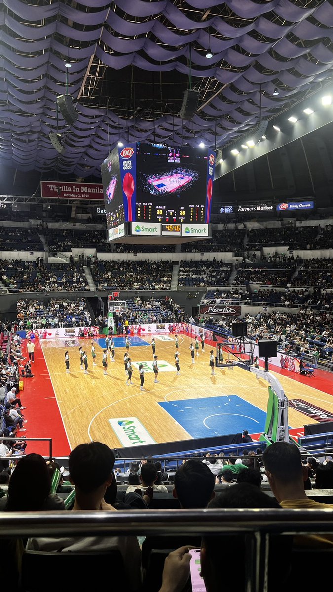 AlMcmbng's tweet photo. Got to watch DLSU’s Do or Die game against NU today! Thank you @wintaekart for the tickets! Maayos kausap and the seller was patient enough to wait for my payment problems. Will def do this again! https://t.co/oPxdW3vP4L