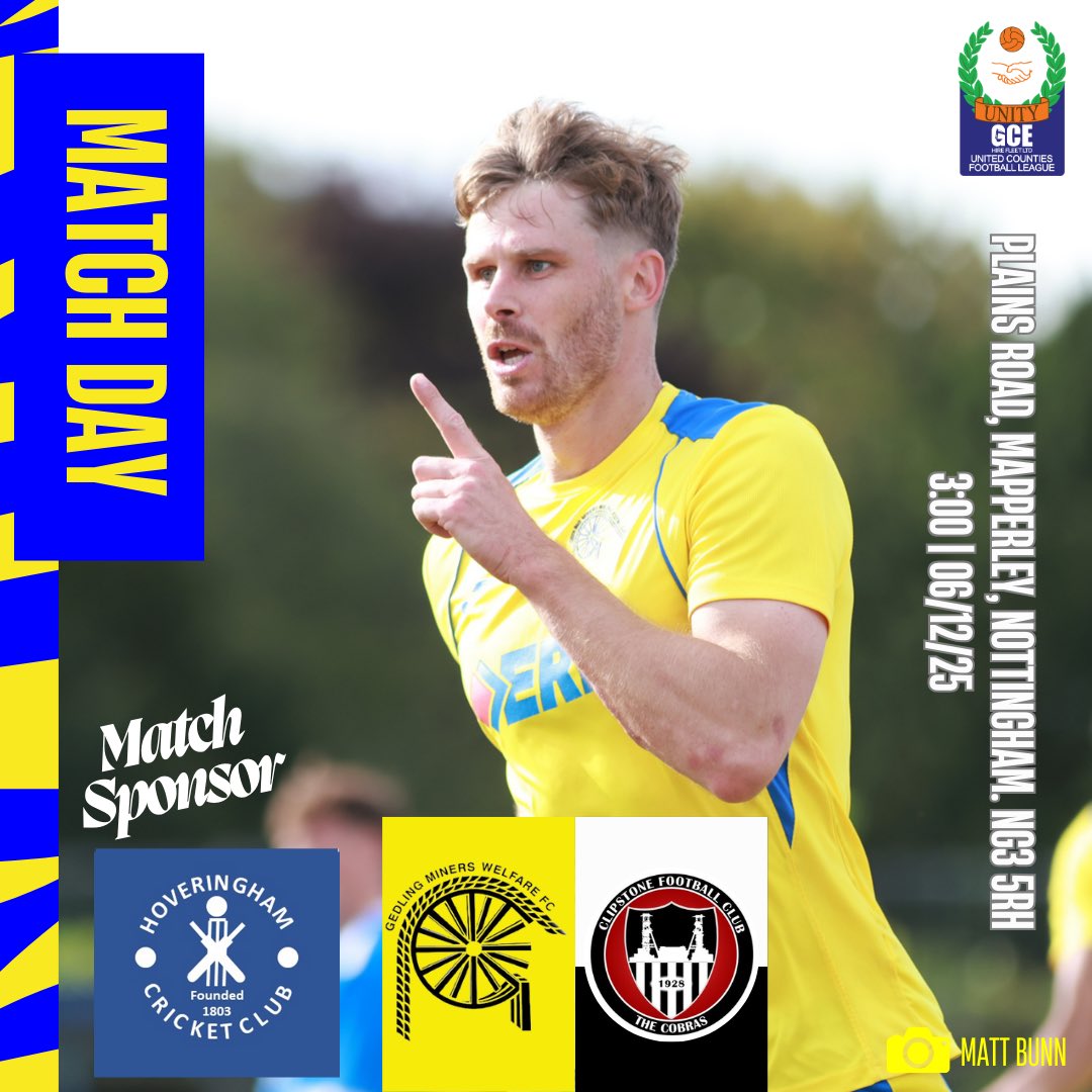 Gedling Miners Welfare FC tweet media