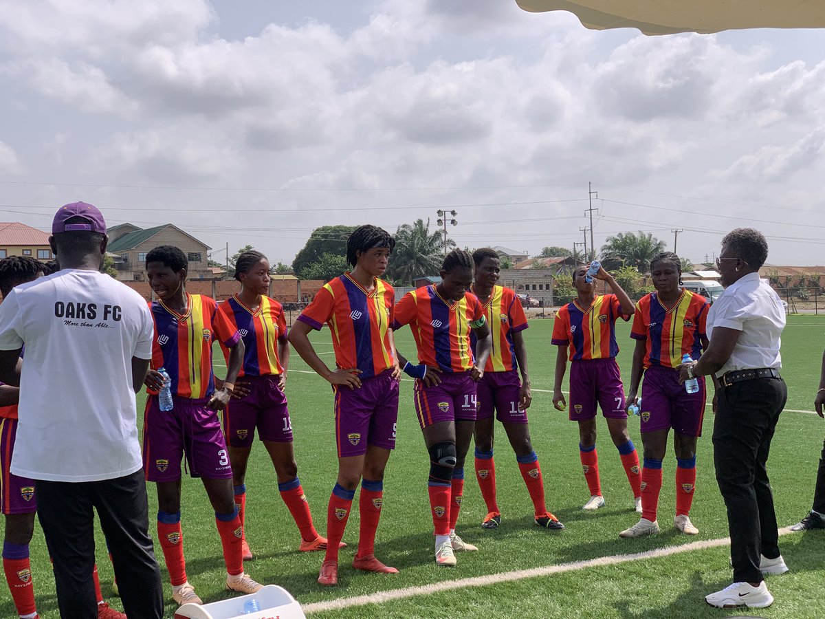 OaksFcOfficial's tweet photo. 🔴🔵🟡 | 🌳 WPL
⌚ 25’
🟢 COOLING BREAK
Referee whistles for a cooling break
OAKS 0️⃣ – 0️⃣ SOCCER
#OAKSFC #Matchday #GHWPL https://t.co/1kJ3E50VEj