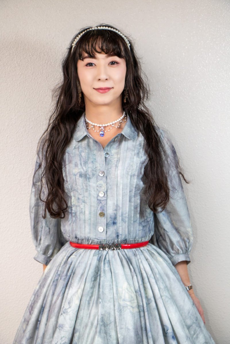 50's スタイル第二弾 裾回りが8mもあるのでおおごとでした テンセル85