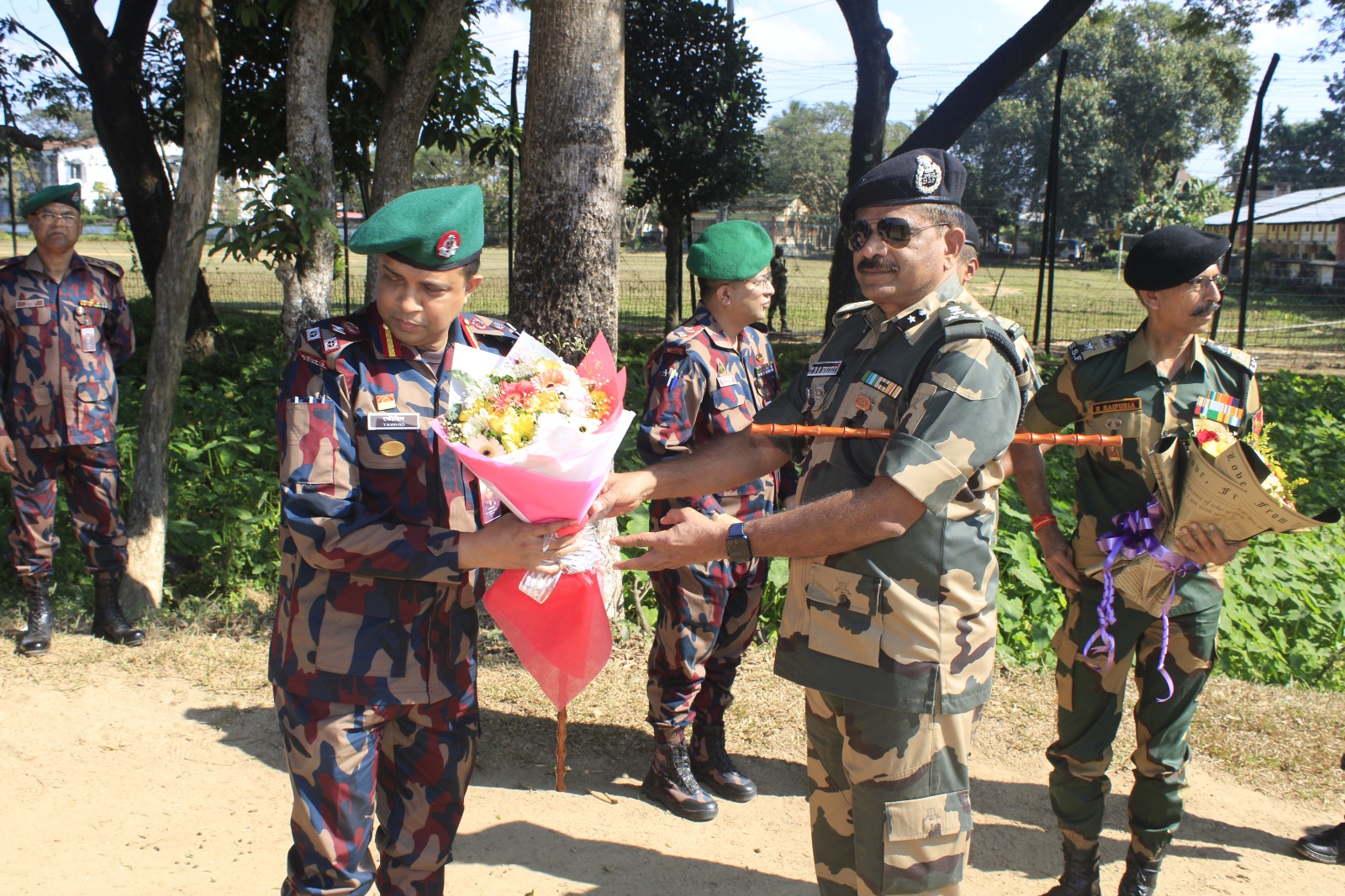ত্রিপুরার মানুঘাট সীমান্তে বিজিবি-বিএসএফ সেক্টর কমান্ডার পর্যায়ের বৈঠক অনুষ্ঠিত