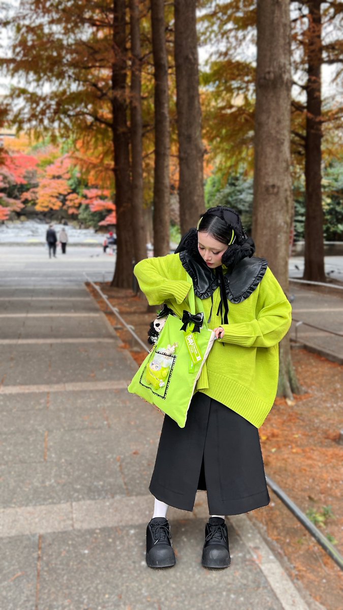 mayuposo78's tweet photo. 今日の推し事コーデ💚♻️🖤🍀 https://t.co/y3Ow9wcWY3