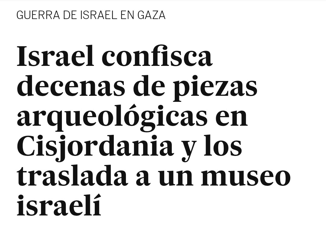 Roban y asesinan con total impunidad y con el beneplácito de la Unión Europea. Llevan robando la tierra Palestina desde 1948