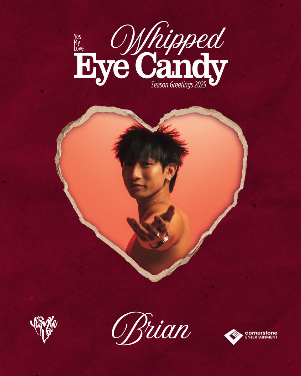 Whipped Eye Candy [Sweet vers.] 🍬
Yes My Love Season's Greetings - Brian

Creative Director: Jonald Helito
Photographer: Ulyses Martin
Stylist: Uriel Matthew
Set: Rocket Sets

#YesMyLoveSG2025 #SeasonsGreetings #143YesMyLove