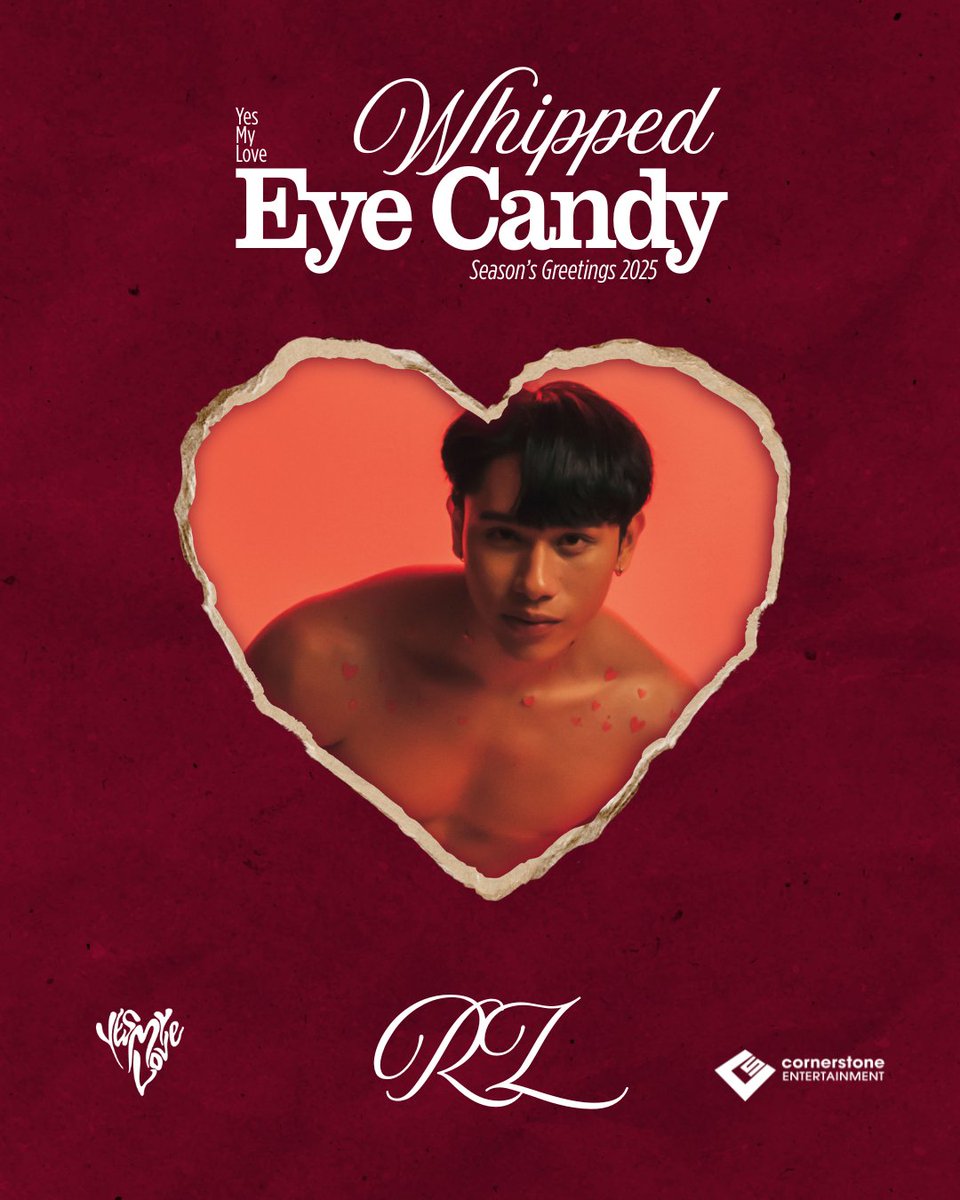 Whipped Eye Candy [Sweet vers.] 🍬
Yes My Love Season's Greetings - RZ

Creative Director: Jonald Helito
Photographer: Ulyses Martin
Stylist: Uriel Matthew
Set: Rocket Sets

#YesMyLoveSG2025 #SeasonsGreetings #143YesMyLove