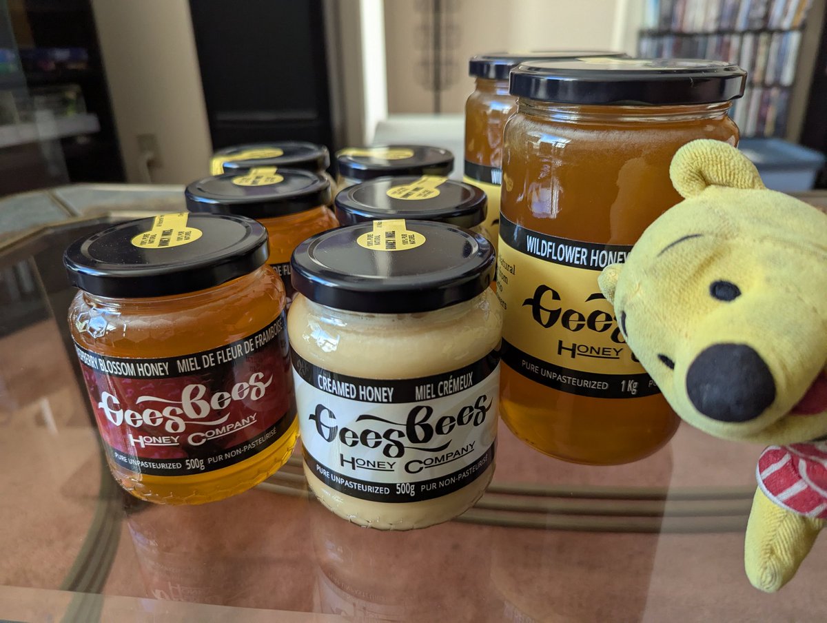 <a href="/GeesBeesHoney/">Gees Bees Honey Company</a> is Pooh approved! Delicious, local honey.