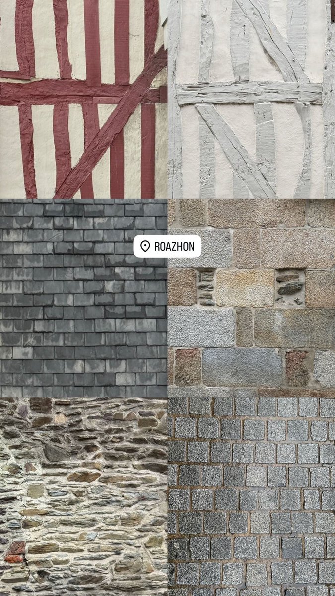 Pierres &amp; Matières.
Roazhon / Rennes
Centre historique