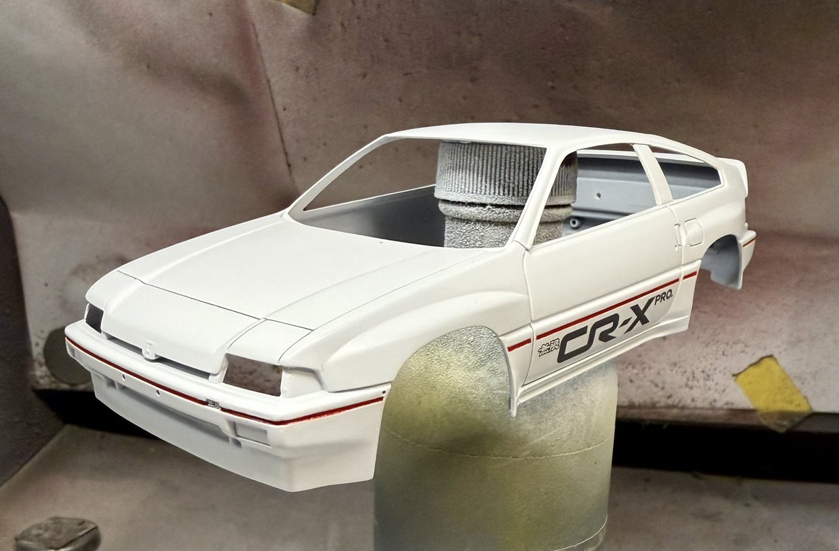 タミヤ #ホンダCRX #無限 タミヤ1/24 ホンダ バラードスポーツ 無限CR