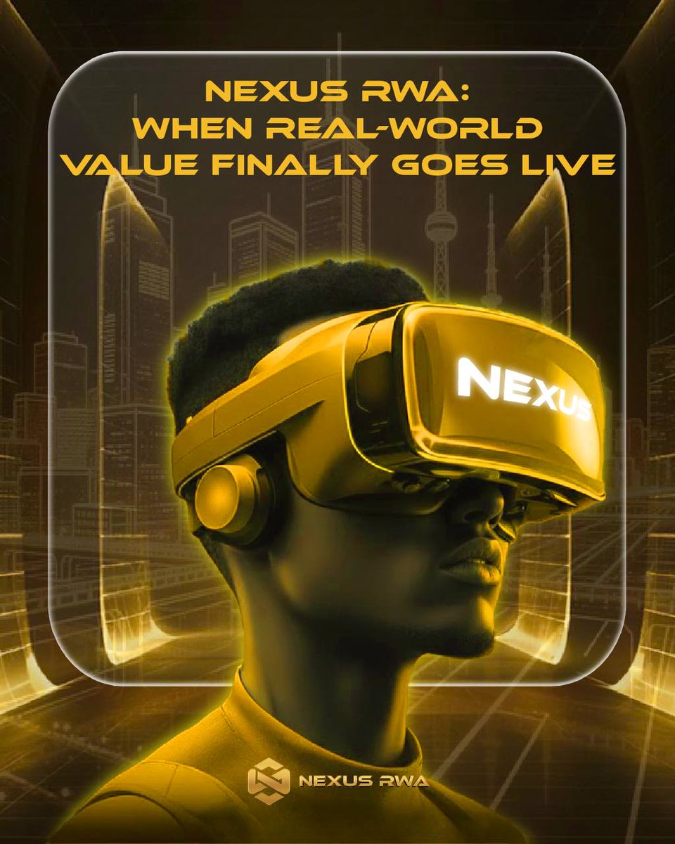 ⚡ Nexus RWA: When Real-World Value Finally Goes Live

In 2025, real assets move on-chain—energy, freight, carbon, receipts—becoming instant digital markets. Nexus is the switchboard linking real-world data to Web3 value.

#NexusRWA #RWARevolution #DigitalMarkets #OnChainUtility