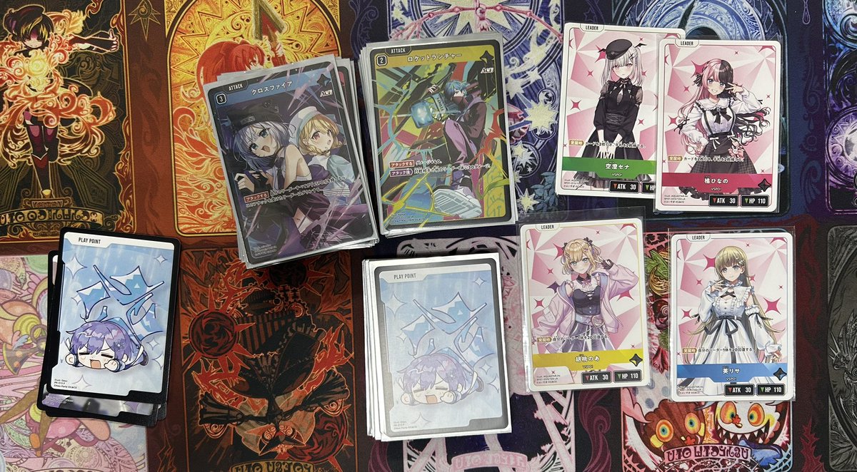 18時より開催した、クロススターズショップバトルの優勝デッキは「ぶ