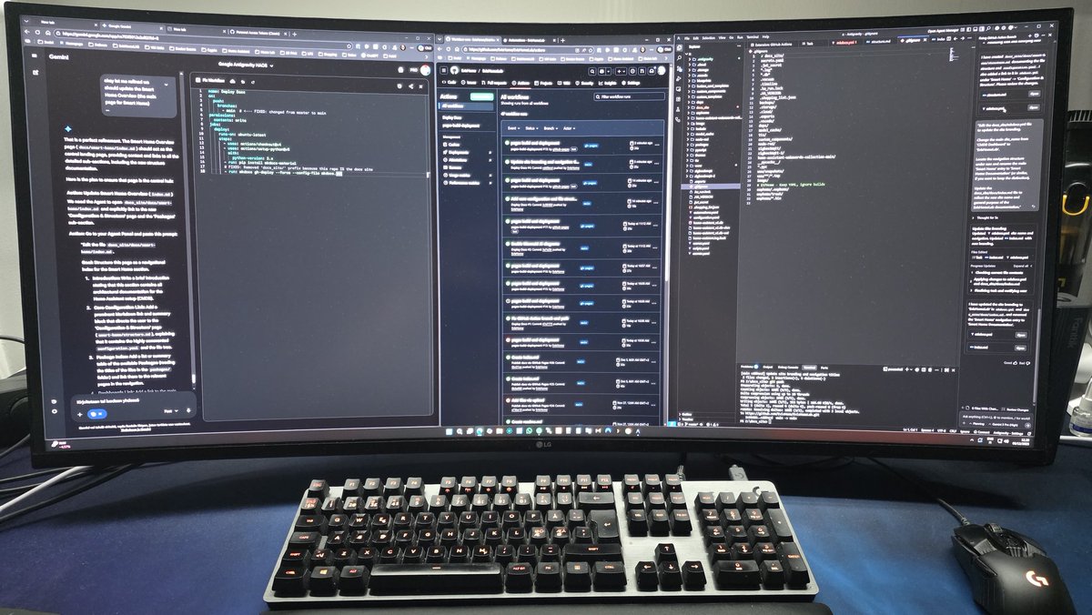 When you install Antigravity, connect it to your <a href="/home_assistant/">Home Assistant</a> and #github pages. Use #Gemini to create prompts for Antigravity to scan, analyze, comment and document your home assistant dashboards, packages .. and publish to github pages 🫣🤯🤯